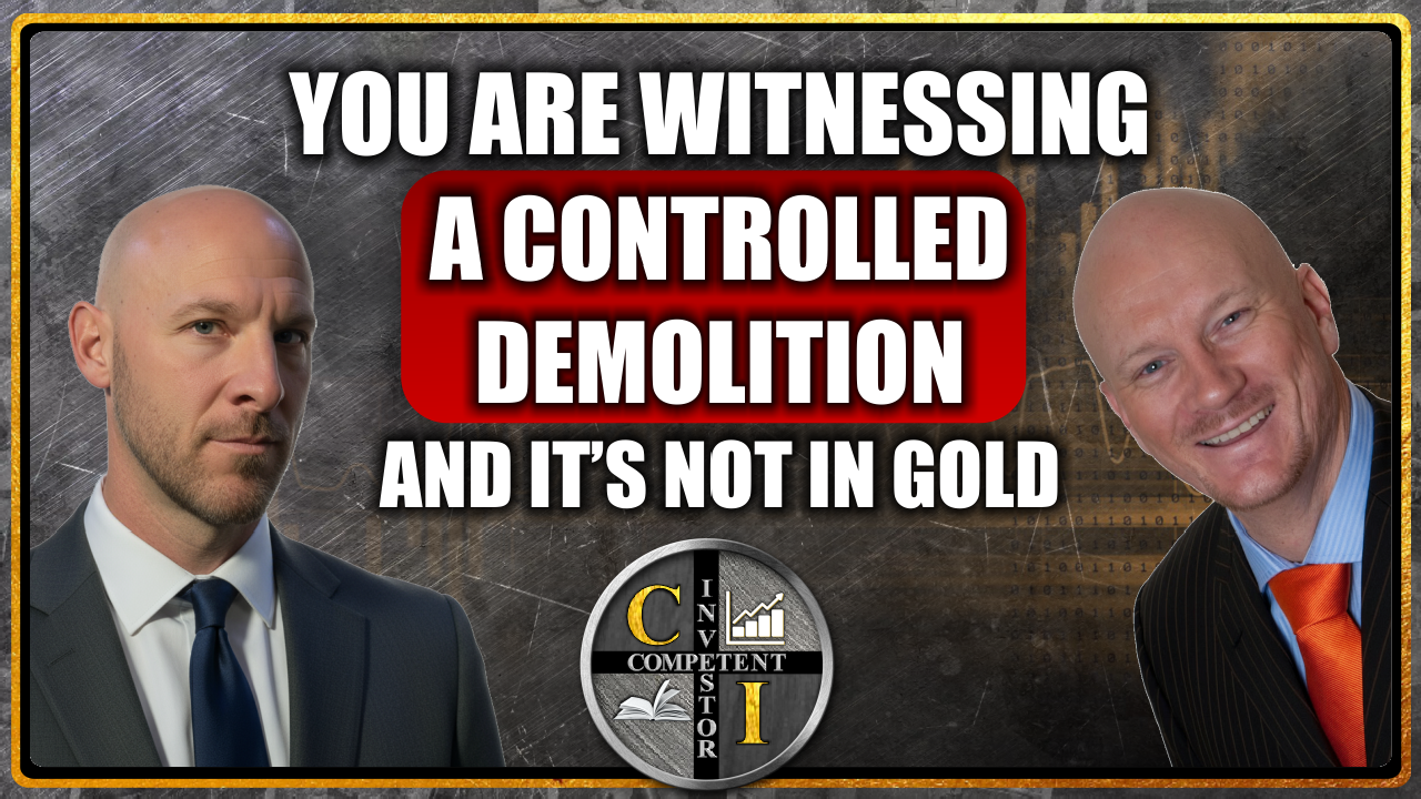 Francis Hunt: You are Witnessing A Controlled Demolition, and it’s Not in Gold