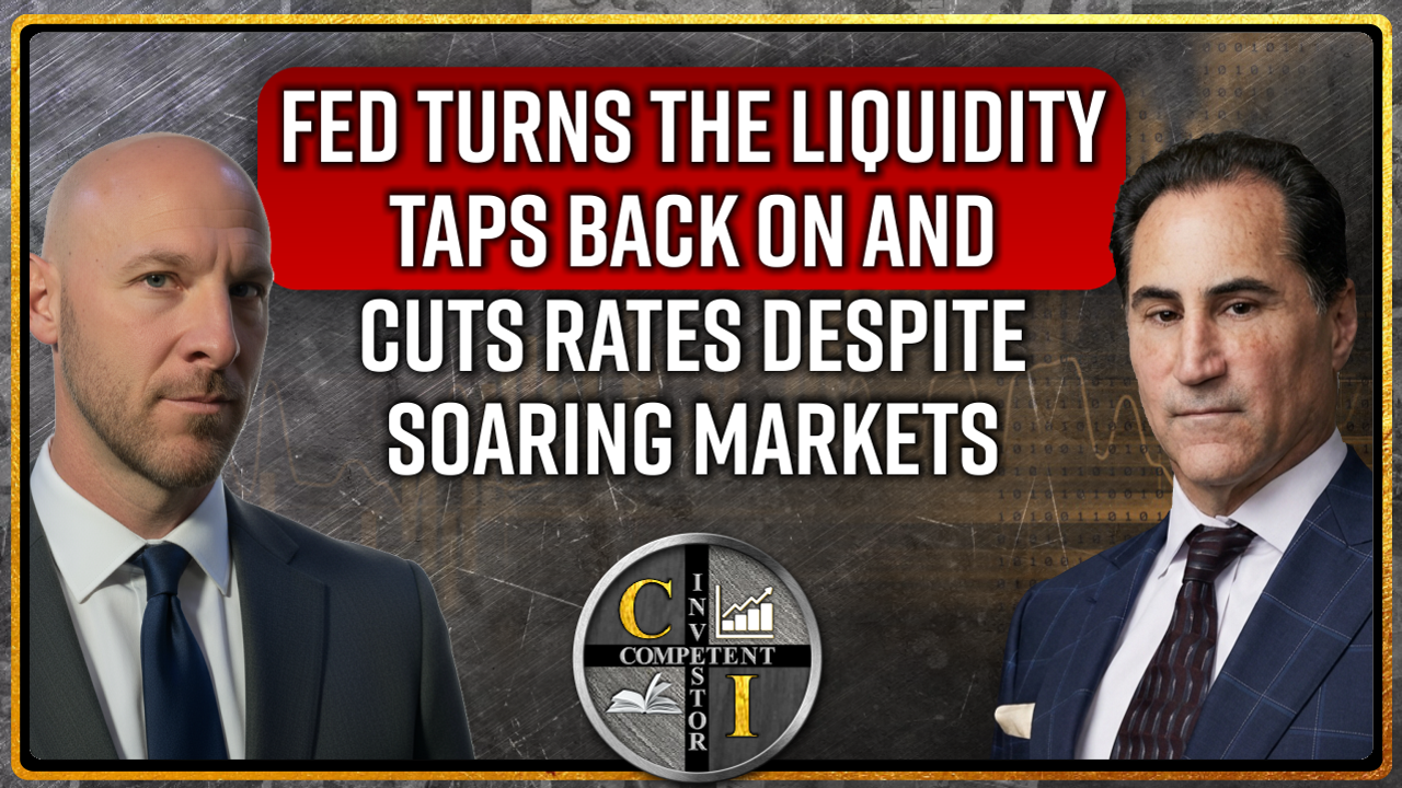 Michael Pento: Fed Turns the Liquidity Taps Back On and Cuts Rates Despite Soaring Markets