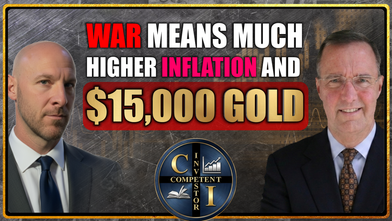 Lawrence Lepard: War Means Much Higher Inflation and $15,000 Gold